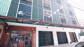 Voorkant van accommodatie