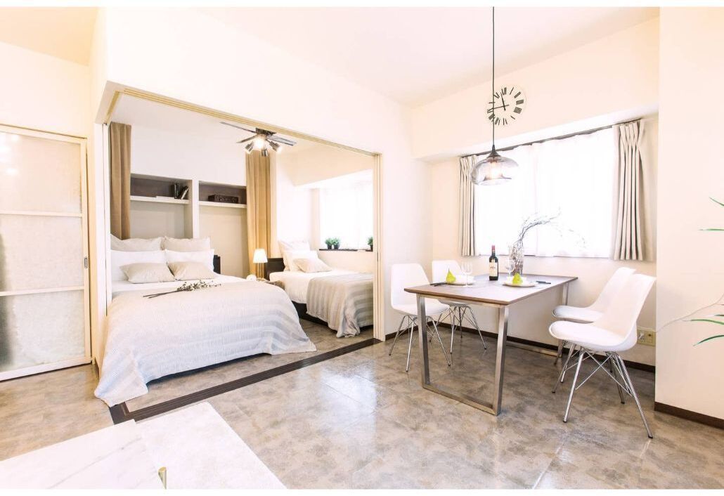 2 bedrooms, iron/ironing board, travel crib, free WiFi