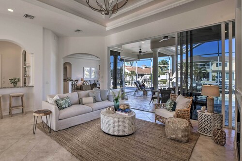 Luxury Island Oasis w/ Pool & Dock, 1 Mi to Beach!