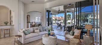 Luxury Island Oasis w/ Pool & Dock, 1 Mi to Beach!