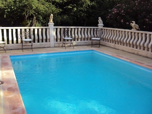 Udendørs pool, liggestole