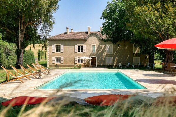Seasonal outdoor pool