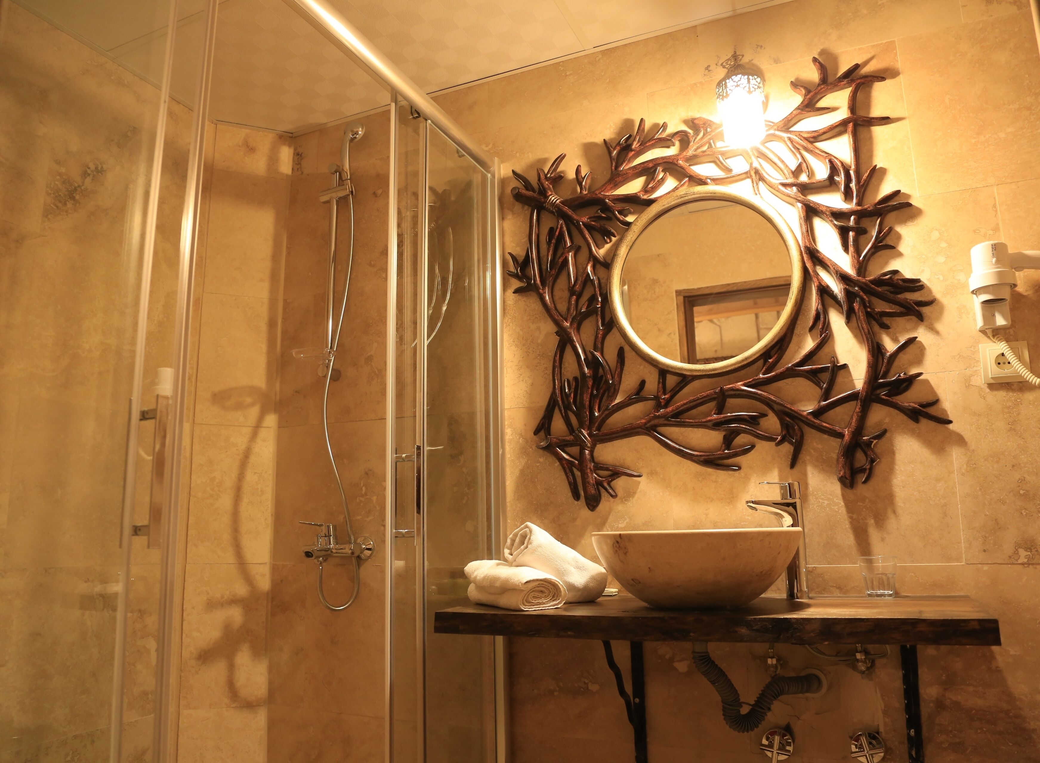 comfort room | bathroom | free toiletries, hair dryer, slippers, towels