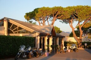 Entrada de la propiedad