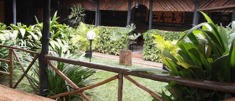Vista al jardín