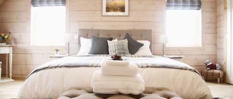 Luxury House | Egyptian cotton sheets, premium bedding, memory-foam beds