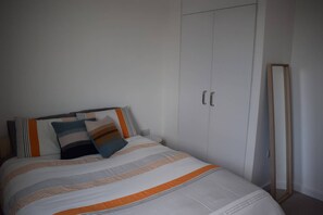 1 soverom og sengetøy