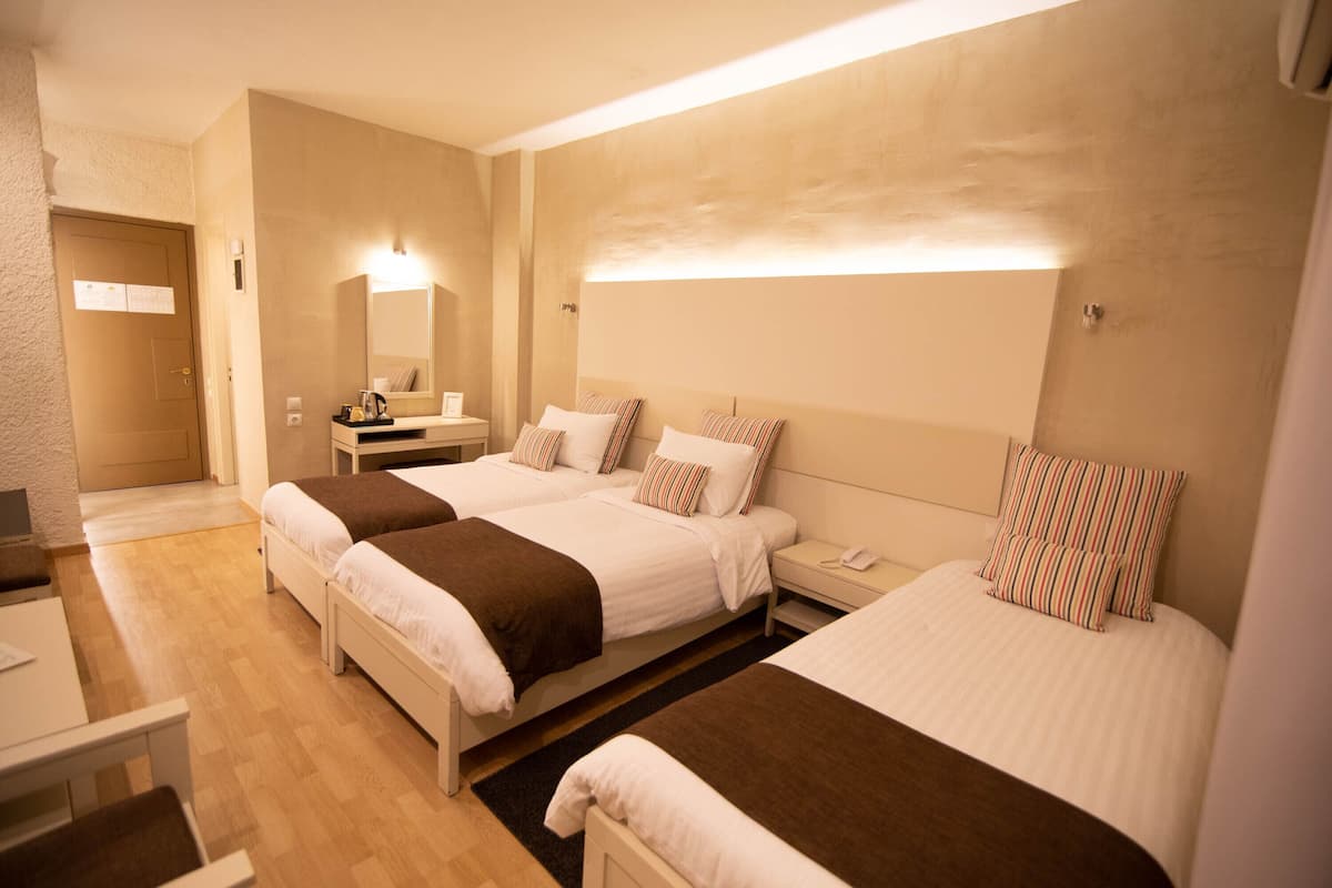 Egyptian cotton sheets, premium bedding, minibar, in-room safe