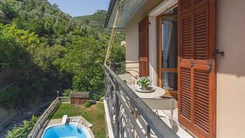 Camera Classic con letto matrimoniale o 2 letti singoli, bagno privato (External) | Balcone