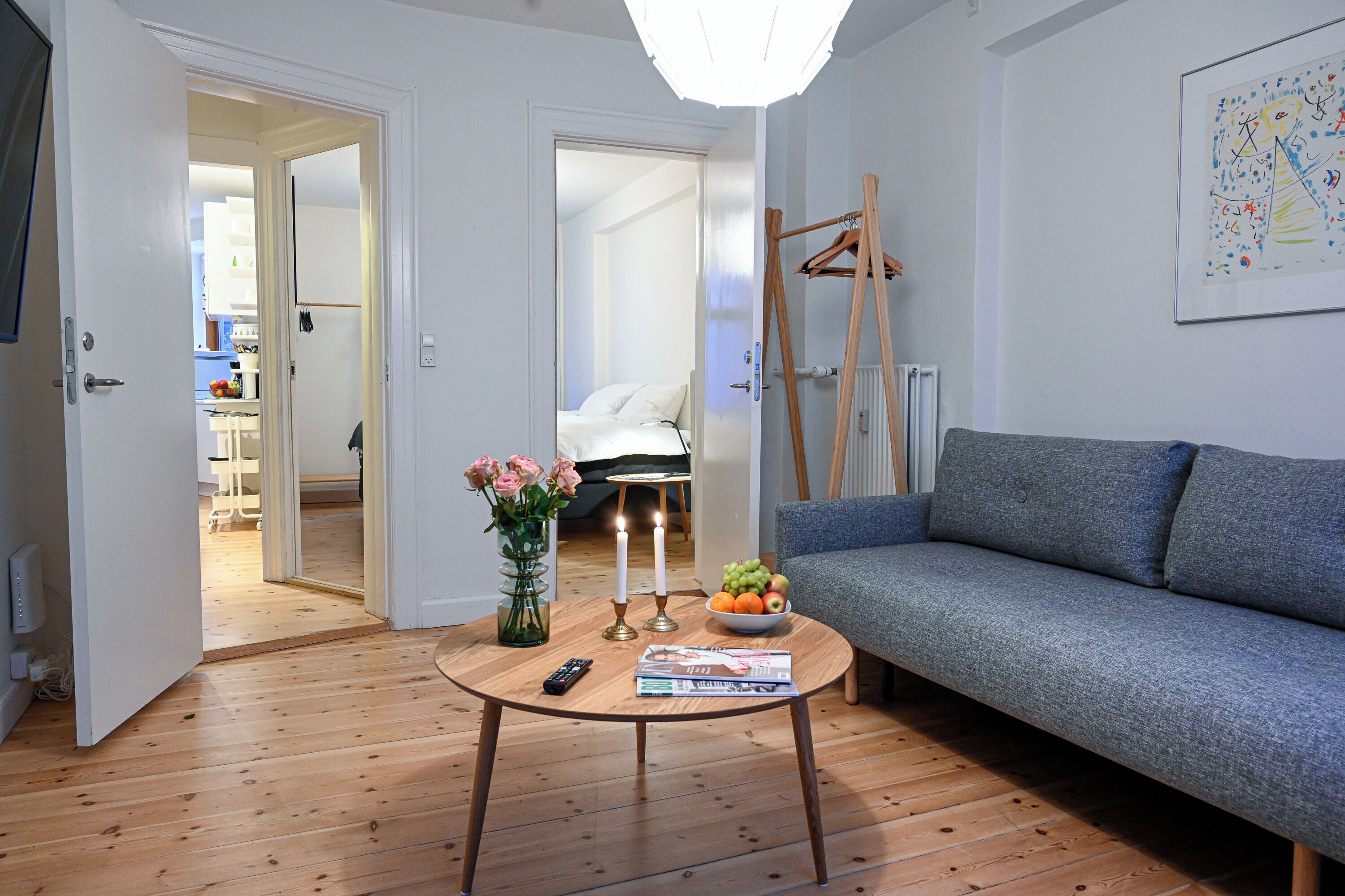 Apartamento, 1 quarto, vista para a cidade | Sala de estar