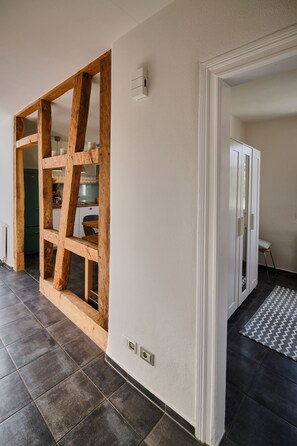 Interior - Apartment in the half-timbered courtyard 'house in motion' (Neunkirchen-Seelscheid)