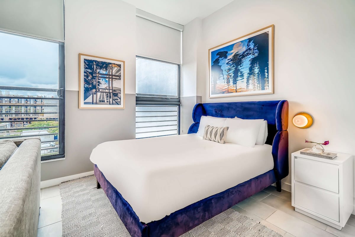 2 habitaciones, ropa de cama de alta calidad y decoración personalizada