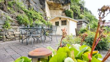 Apartemen Deluks (incl. 95 EUR cleaning fee) | Teras/patio