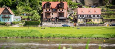 Fassade der Unterkunft