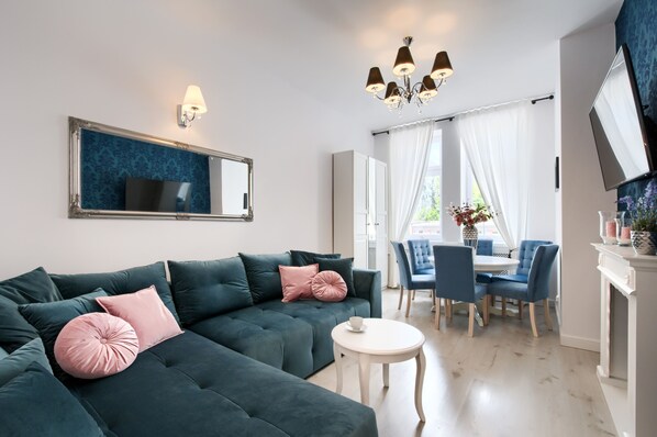 Appartement Deluxe | Salle de séjour