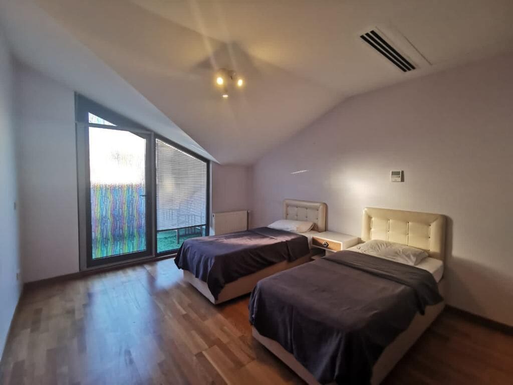 家庭公寓, 3 間臥室, 城市景 (Duplex) | 埃及棉床單、高級寢具、獨特設計、書桌