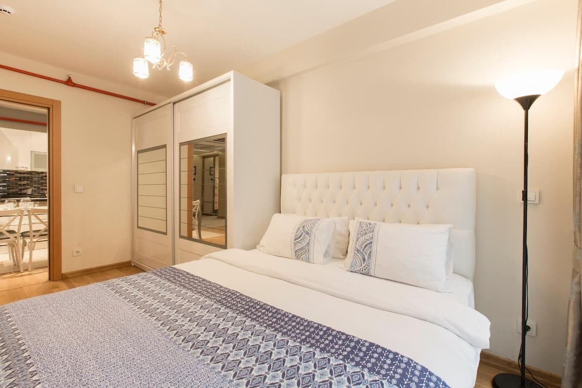 2 habitaciones y sábanas de algodón egipcio