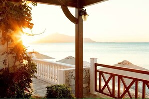 Balcony - Potokaki Beachfront Hotel (Samos)