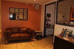 Sala de estar en el lobby