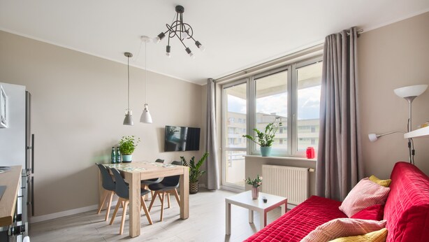 Unclassified image, 1 of 12, button - Gama Kondratowicza 18 Modern Apartment (Warsaw)