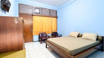 Rom – superior | Skrivebord, wi-fi (inkludert) og sengetøy