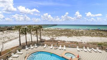 AuĂenpool, beheizter Pool