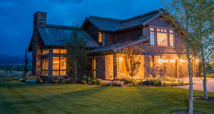 Bunchberry Court Luxury Home at Tributary in Driggs, Idaho with Amazing Views