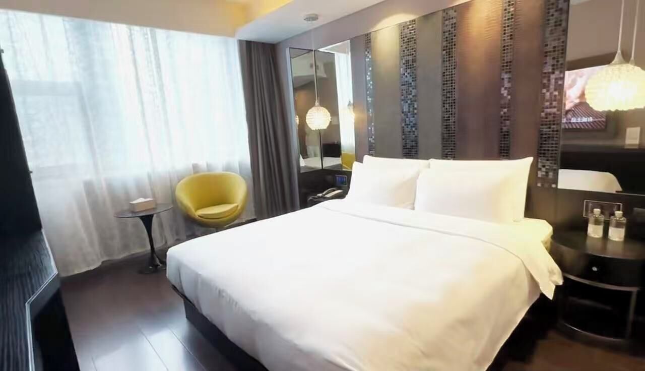 Business Single Room | Ruang kerja komputer riba, langsir/tirai gelap terus 