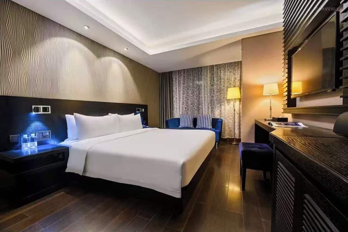 Basic Single Room | Minibar (free items), laptop workspace, blackout drapes