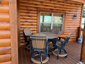 Cabin, Multiple Beds, Hot Tub, Mountain View | Balcony