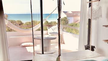 Luna Mar Suite large ocean view terrace | Individually decorated, free WiFi, bed sheets