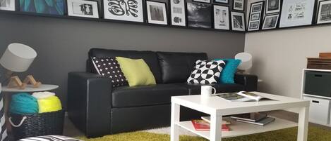 Smart-TV, peis, Netflix og bøker