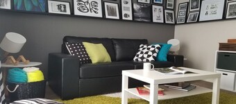 Funky, art-inspired holiday apartment | Emerald, Vic