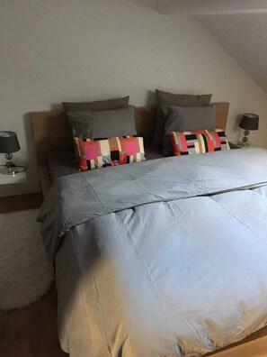 2 chambres, Wi-Fi, literie fournie