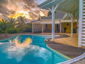 Outdoor pool - Christian's villa (Baie Mahault)