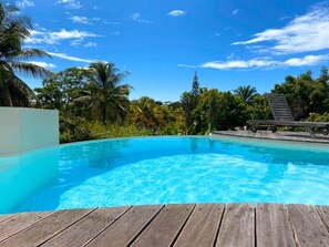 Outdoor pool - Christian's villa (Baie Mahault)