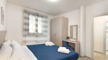 Apartment, 2 Schlafzimmer | 2 Schlafzimmer, Babybetten, kostenloses WLAN