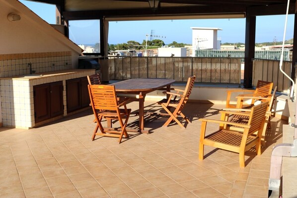 Appartement, 2 chambres | Terrasse/Patio