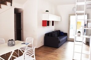 Apartment, 2 Bedrooms | Living area | LCD TV