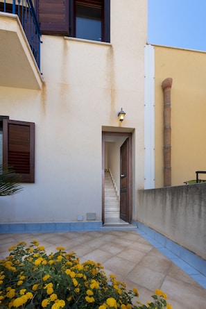Entrée de l’hébergement 
