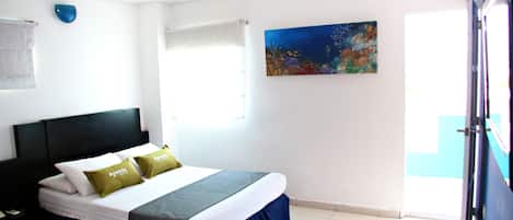 Superior tweepersoonskamer | Geluiddichte muren, gratis wifi, beddengoed