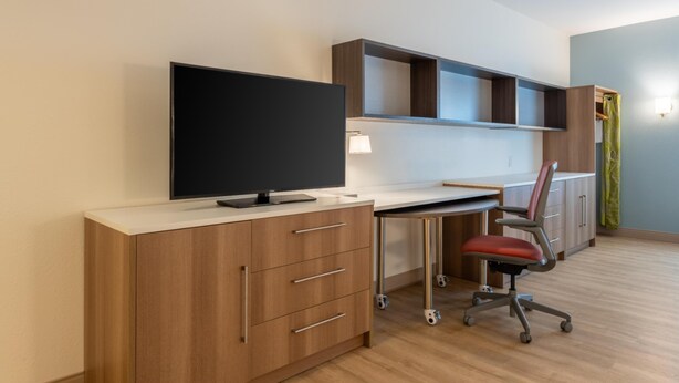 Studio, 2 Queen Beds, Accessible, Bathtub | Desk, laptop workspace, blackout drapes, WiFi (free) - Home2 Suites Raynham/Taunton, MA (Raynham)