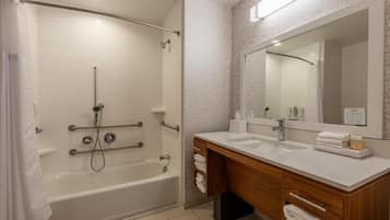 Hair dryer, towels