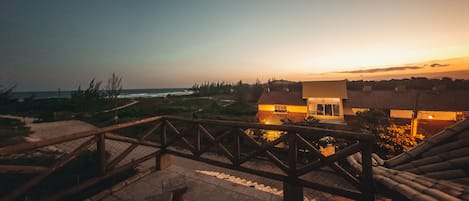 Vue sur la plage/l’océan