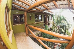 Terrace/patio - Pousada Pé na Areia (Garopaba)