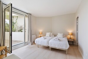 1 Schlafzimmer, Bügeleisen/Bügelbrett, kostenloses WLAN, Bettwäsche