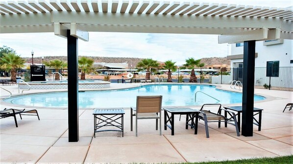 Seasonal outdoor pool