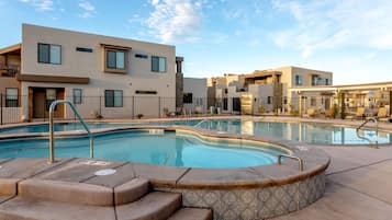Seasonal outdoor pool
