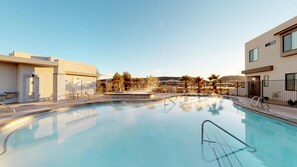 Seasonal outdoor pool