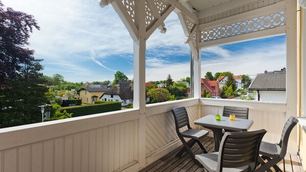 Lägenhet - privat badrum (Sonne 2) | Balkongutsikt